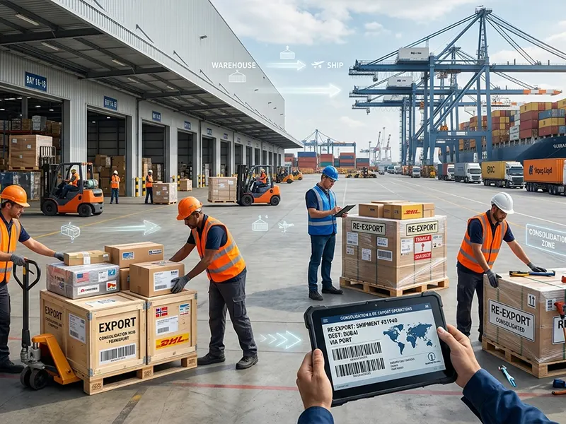 consolidationandre export operations